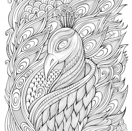 Drawings Anti-stress (Relaxation) – Printable coloring pages