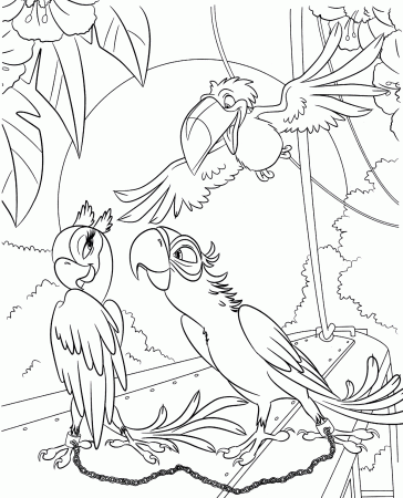 Rio Perla Blu coloring page - free printable coloring pages on coloori.com