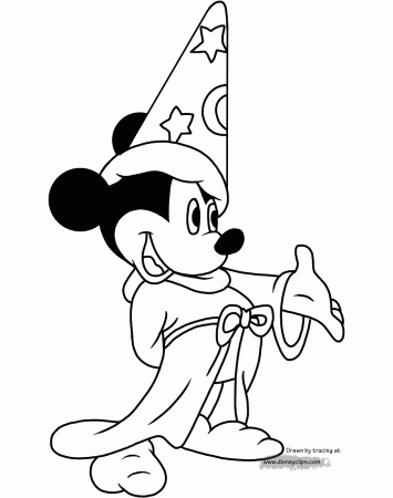 Fantasia Printable Coloring Pages | Disneyclips.com