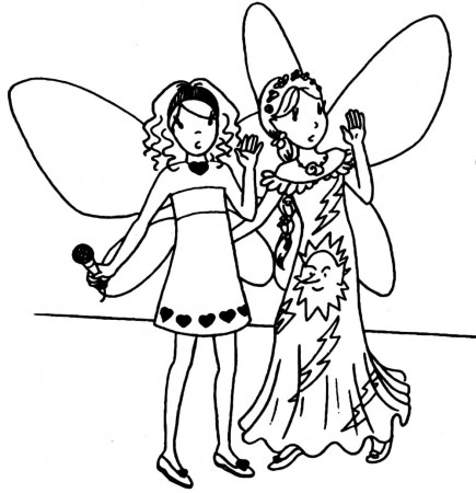 Rainbow Magic to Print Coloring Page - Free Printable Coloring Pages for  Kids
