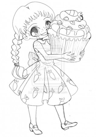 food girls coloring pages