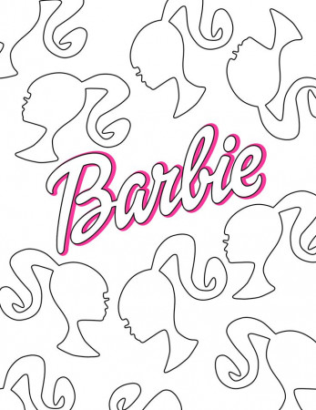Barbie Coloring Sheet | Barbie birthday ...