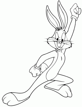 Free Printable Bugs Bunny Coloring Pages | H & M Coloring Pages