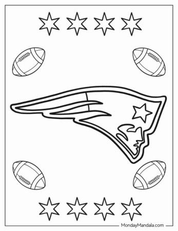 42 Football Coloring Pages (Free PDF Printables)