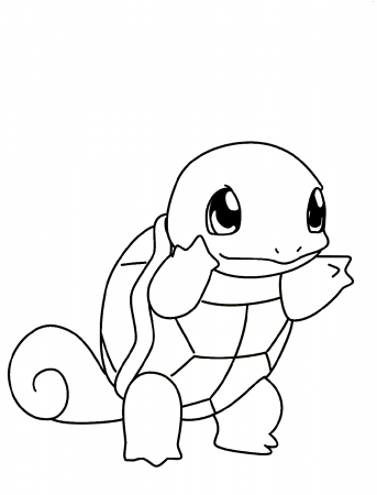 Squirtle Coloring Pages Pokemon 2019 | Educative Printable ...