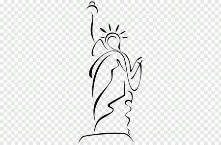 Statue of Liberty Paris Drawing, statue of liberty free png | PNGFuel