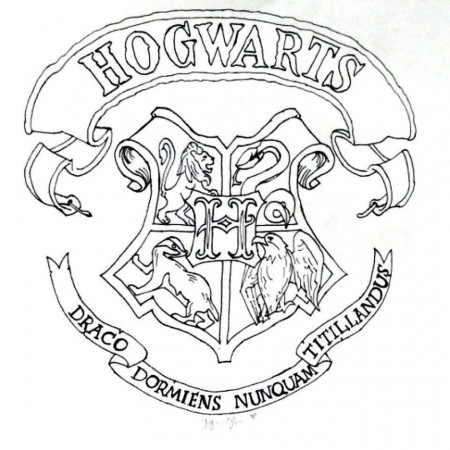 Coloring Pages: Hogwarts House Coloring Page Pages Harry ...