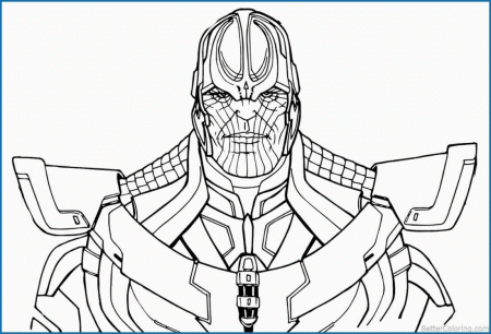 Thanos thanos-coloring-page-318 coloring pages