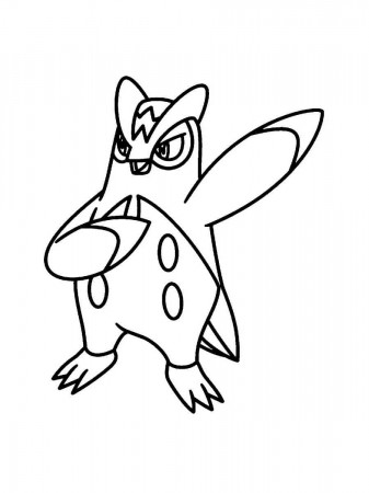 Prinplup Pokemon coloring pages