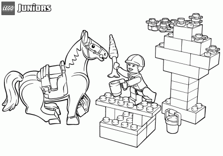 LEGO Juniors Coloring Pages - GetColoringPages.com