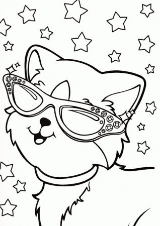 Lisa Franks Coloring Page