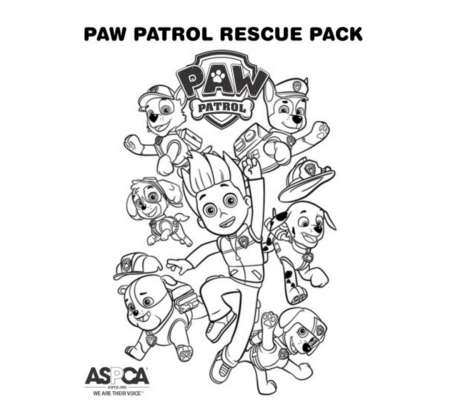 PAW Patrol Coloring Page Rescue Pack