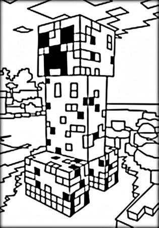 Cool Minecraft Coloring Pages Steve