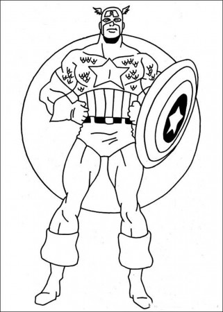 9 Pics of Captain America Coloring Avengers Coloring Pages ...