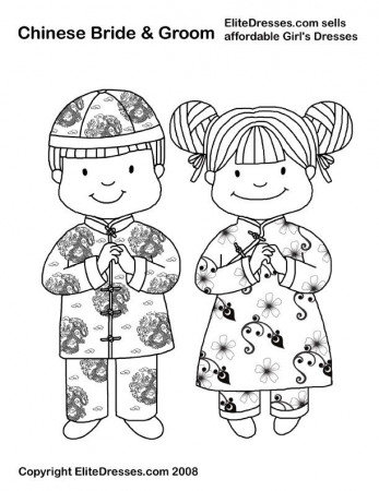 Chinese - Coloring Pages for Kids and for Adults