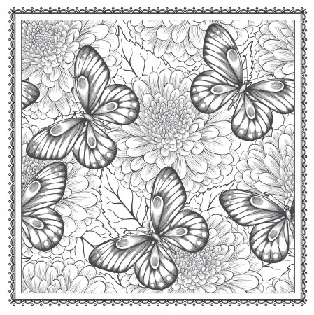 Amazon.com: Blossom Magic: Beautiful Floral Patterns Coloring Book ...