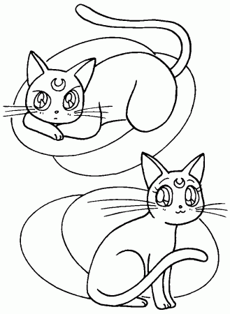 Sailor Moon Coloring Pages