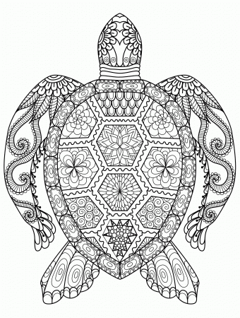 Coloring pages for adults - Free artwork