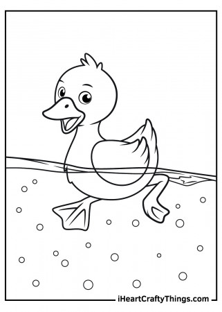 Duck Coloring Pages (Updated 2023)