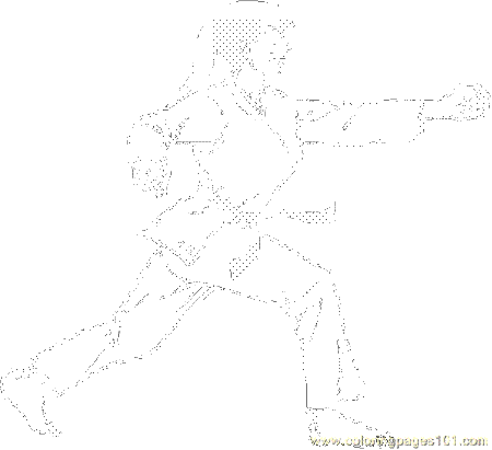 Boxing Judo Karate Coloring Page 03 Coloring Page for Kids - Free Others  Printable Coloring Pages Online for Kids - ColoringPages101.com | Coloring  Pages for Kids