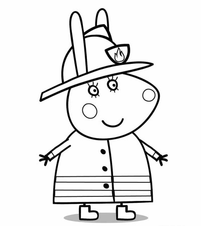 Rebecca rabbit coloring pages - Coloring pages