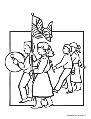 9 Flag Coloring Pages: US Flag, Britain, Canada, Triband, and Tricolor