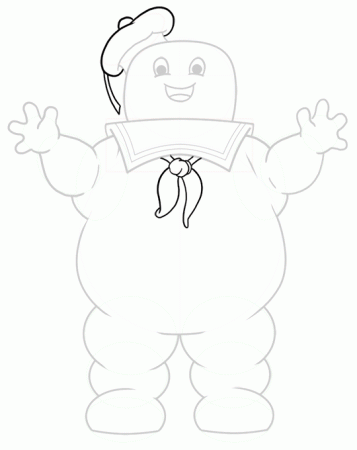 Stay Puft Marshmallow Man Cartoon Drawing Lesson | Ghostbusters birthday  party, Ghostbusters party, Ghostbusters theme