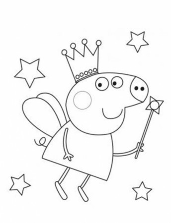 Get This Free Peppa Pig Coloring Pages 67192 !