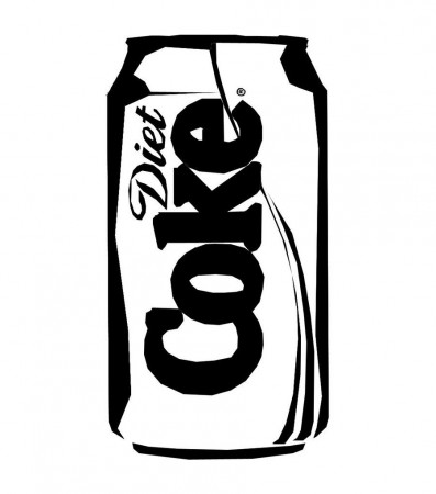 Diet Coke Can Drawing | Diet coke can, Diet coke, Coke