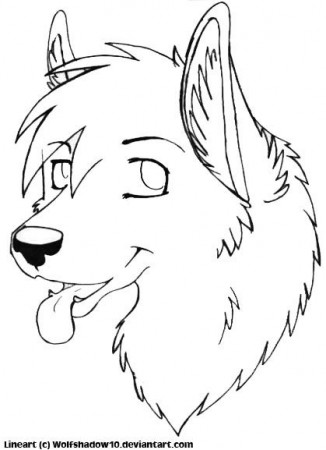 Pin by Jenni Sakry on coloring pages | Furry wolf, Wolf head ...