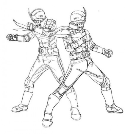 How to Draw Kamen Rider the First Coloring Page - NetArt