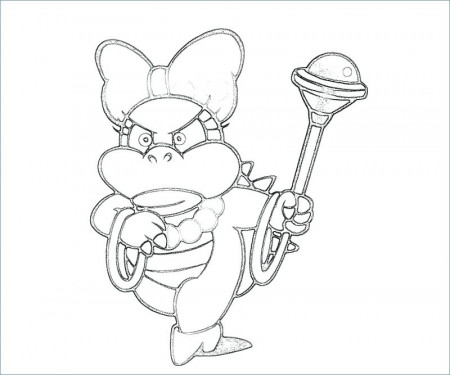 King Koopa Coloring Pages at GetDrawings | Free download