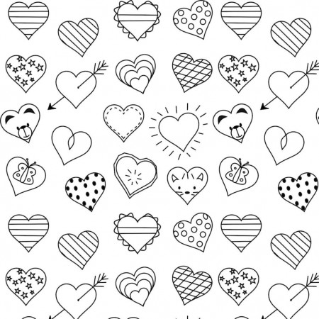 coloring.rocks! | Heart coloring pages, Heart printable, Butterfly coloring  page