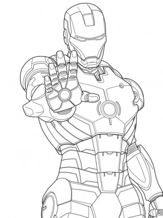 Iron Man | Superhero coloring pages, Avengers coloring pages, Avengers  coloring