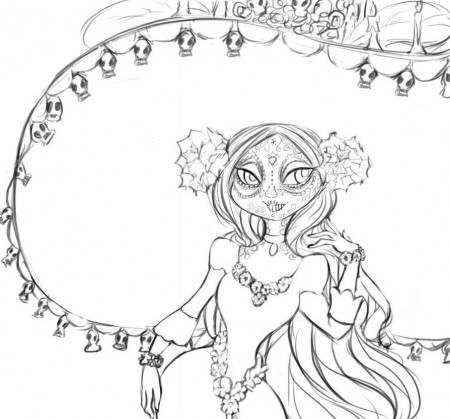 The Book of Life Coloring Pages