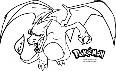 Charizard Coloring Page at GetDrawings | Free download
