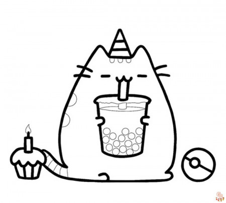 Unleash Your Imagination with Unicorn Pusheen Coloring Pages