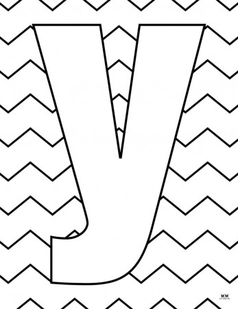 Letter Y Coloring Pages - 15 FREE Pages | Printabulls