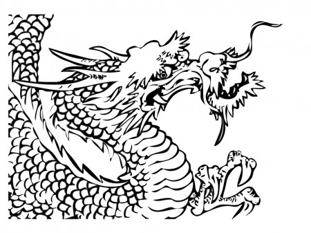 Free Printable Chinese Dragon Coloring Pages For Kids