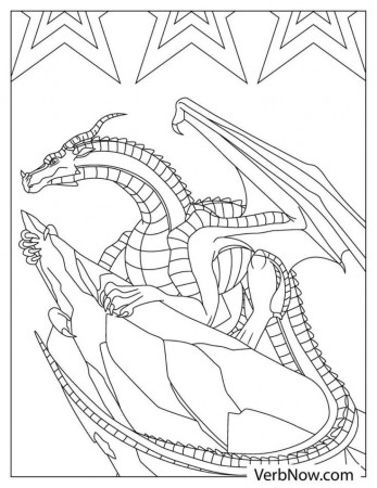 Google Image Result for  https://verbnow.com/wp-content/uploads/2021/12/Wings-of-fire-coloring-pages-dec-4-11-…  | Dragon coloring page, Coloring pages, Wings of fire