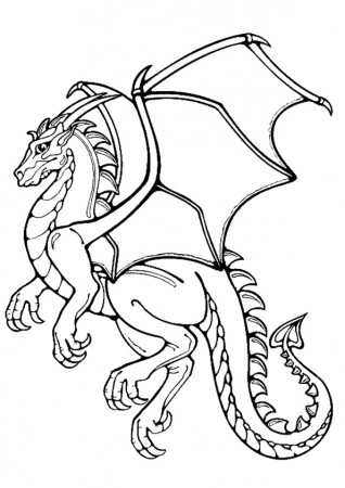 Coloring Pages | Free Dragon Coloring Pages