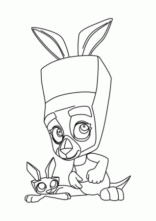 Zooba Molly Coloring Pages - Zooba Coloring Pages - Coloring Pages For Kids  And Adults