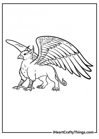 Printable Griffin Coloring Pages (Updated 2023)