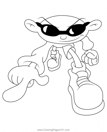 Numbah One Coloring Page for Kids - Free Codename: Kids Next Door Printable Coloring  Pages Online for Kids - ColoringPages101.com | Coloring Pages for Kids