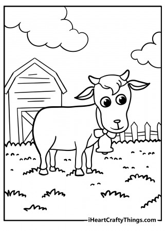 Printable Farm Animal Coloring Pages (Updated 2023)