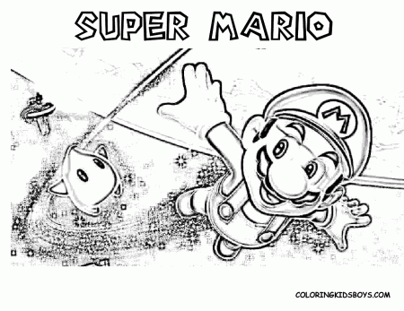Super Mario Coloring Pages | Coloring pages for Kids | #28 Free ...