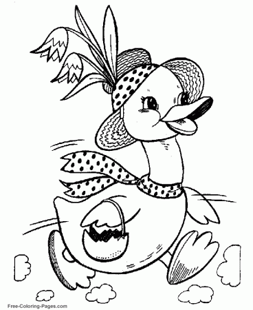 Free Printable Easter Printable Coloring Pages - Coloring pages
