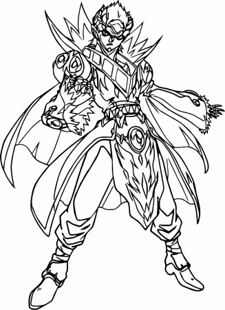 Samurai Fighting Style coloring page ...