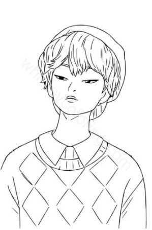 Baby Saja Kpop Demon Hunters coloring page - Whimsy Coloring