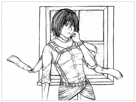 Attack on titan to print - Attack On Titan Kids Coloring Pages